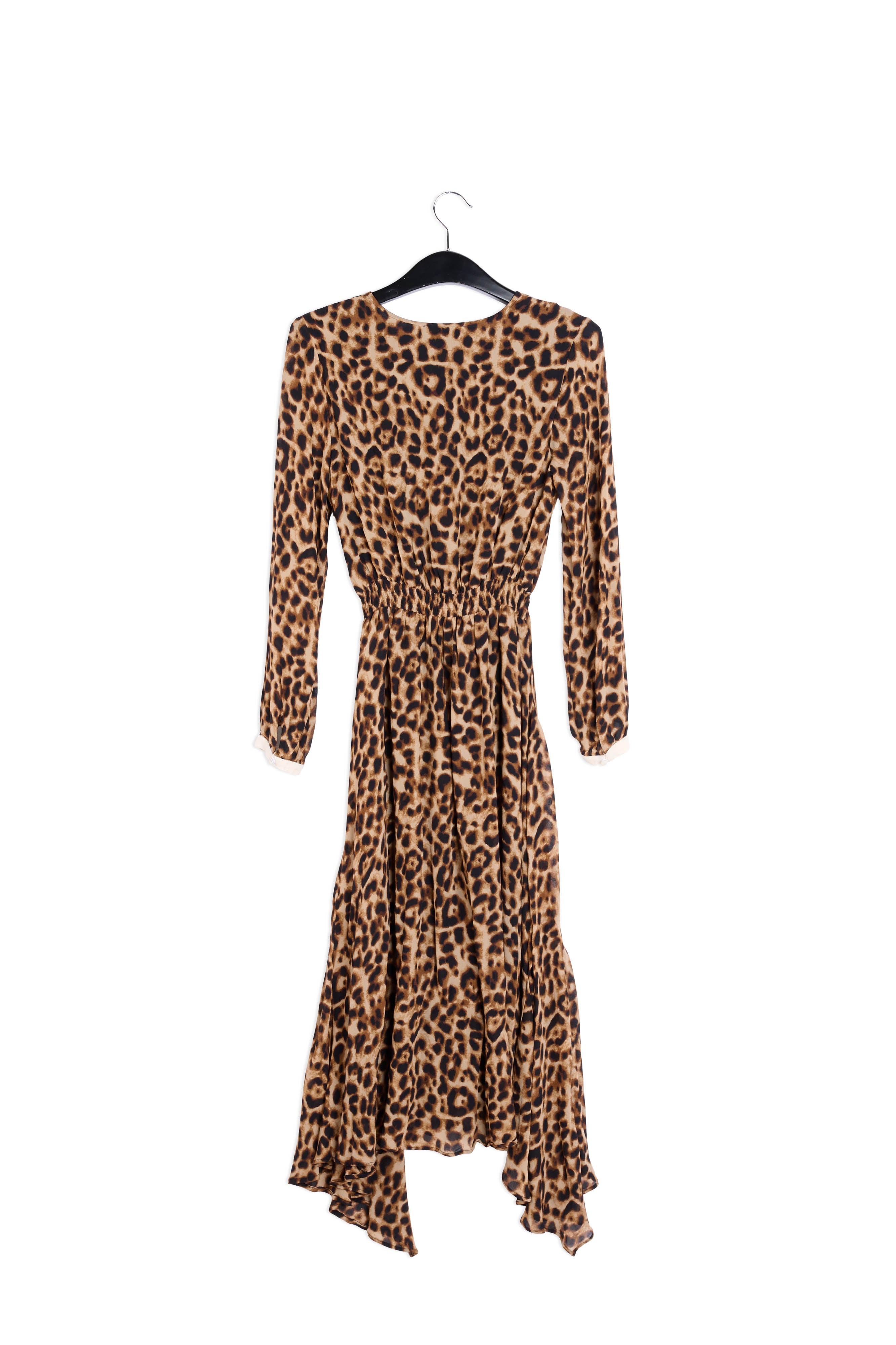 Midi-jurk met oneven zoom RE—SSENTIEL | Essentiel second hand