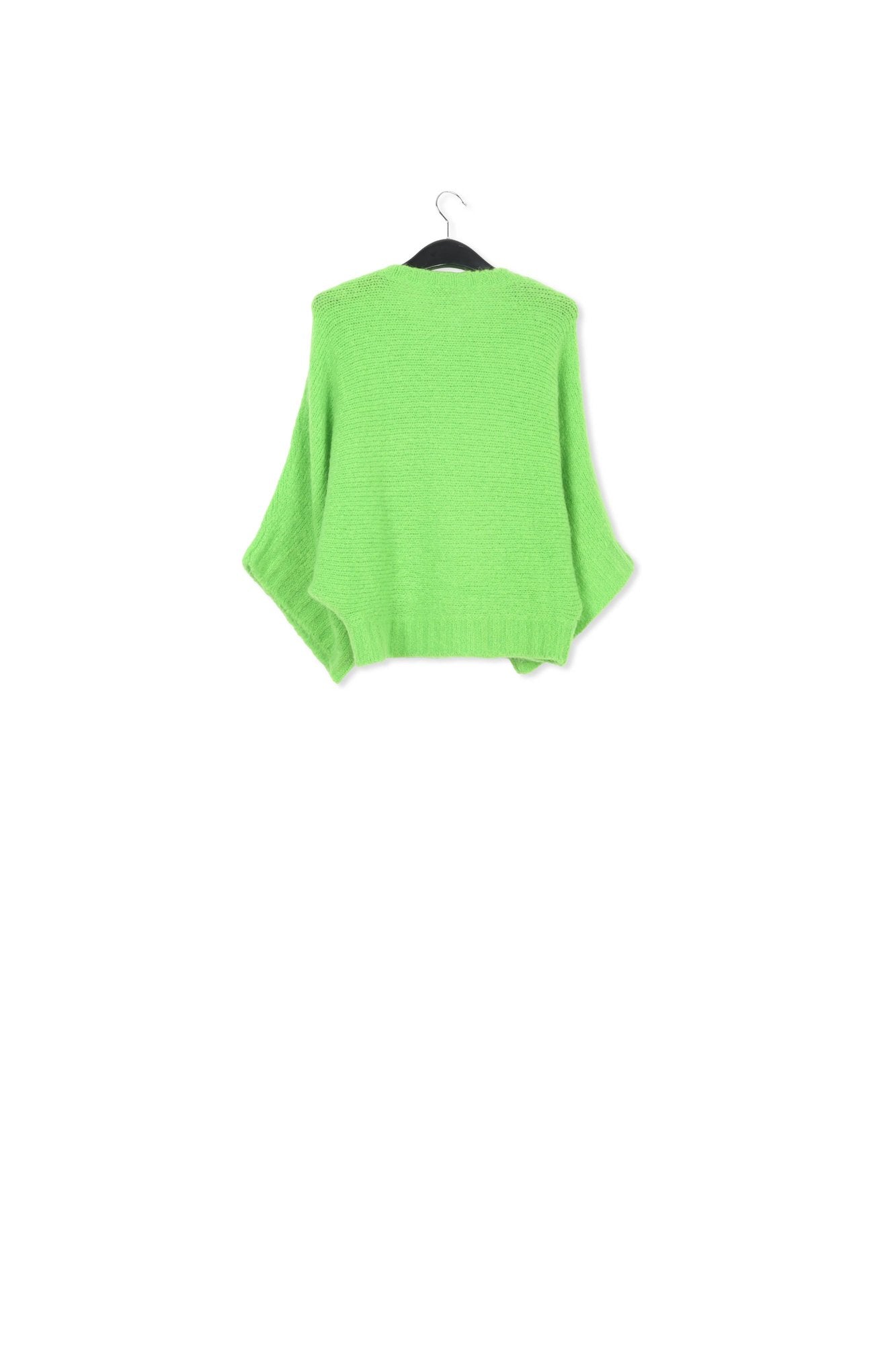 Green knit sweater with cape effect RE—SSENTIEL | Essentiel second hand