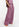 Pantalon mauve aux jambes larges Faume - seconde main