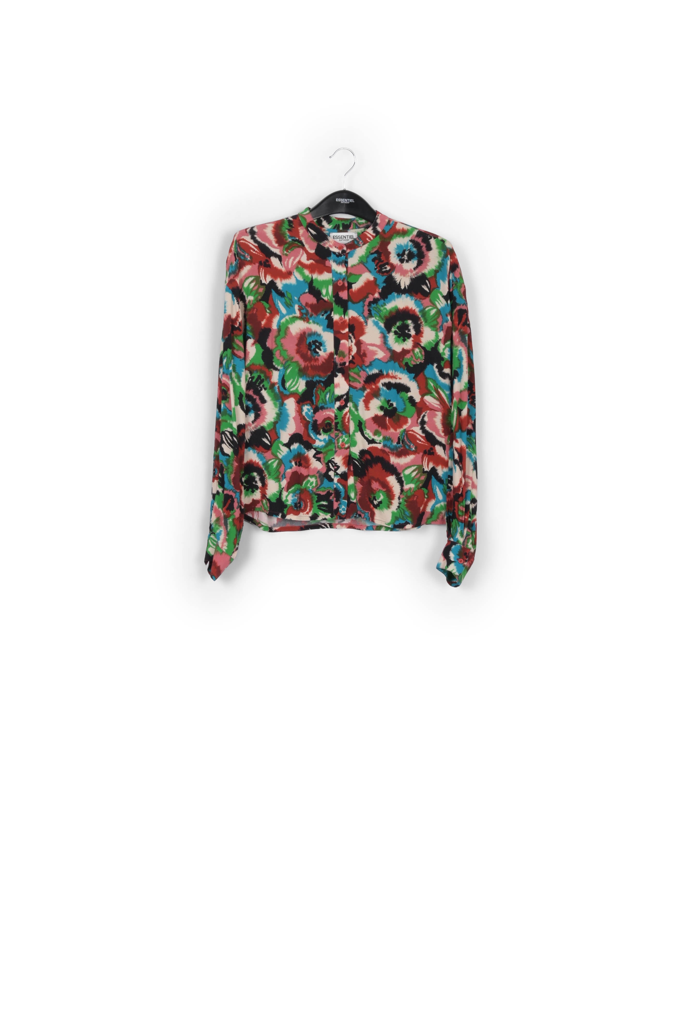 Multicolor floral-print shirt RE—SSENTIEL | Essentiel second hand