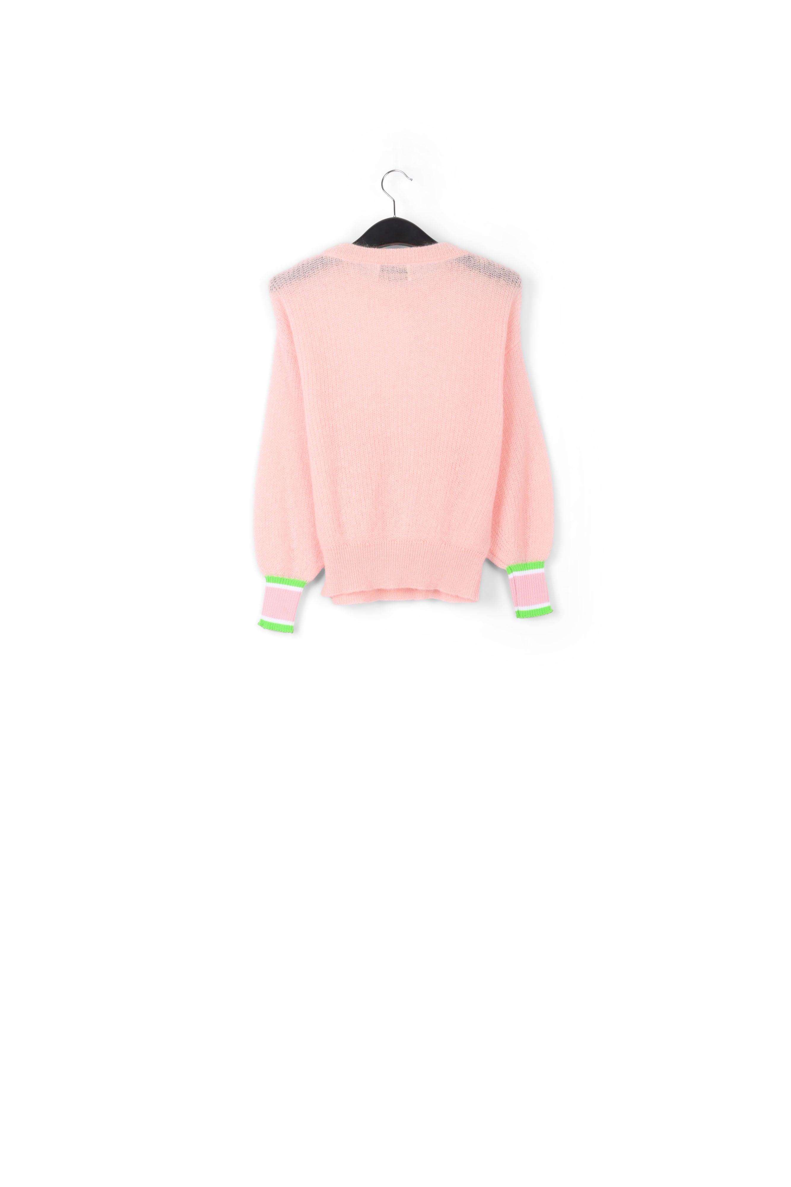 Light pink mohair and wool blend sweater RE—SSENTIEL | Essentiel second hand