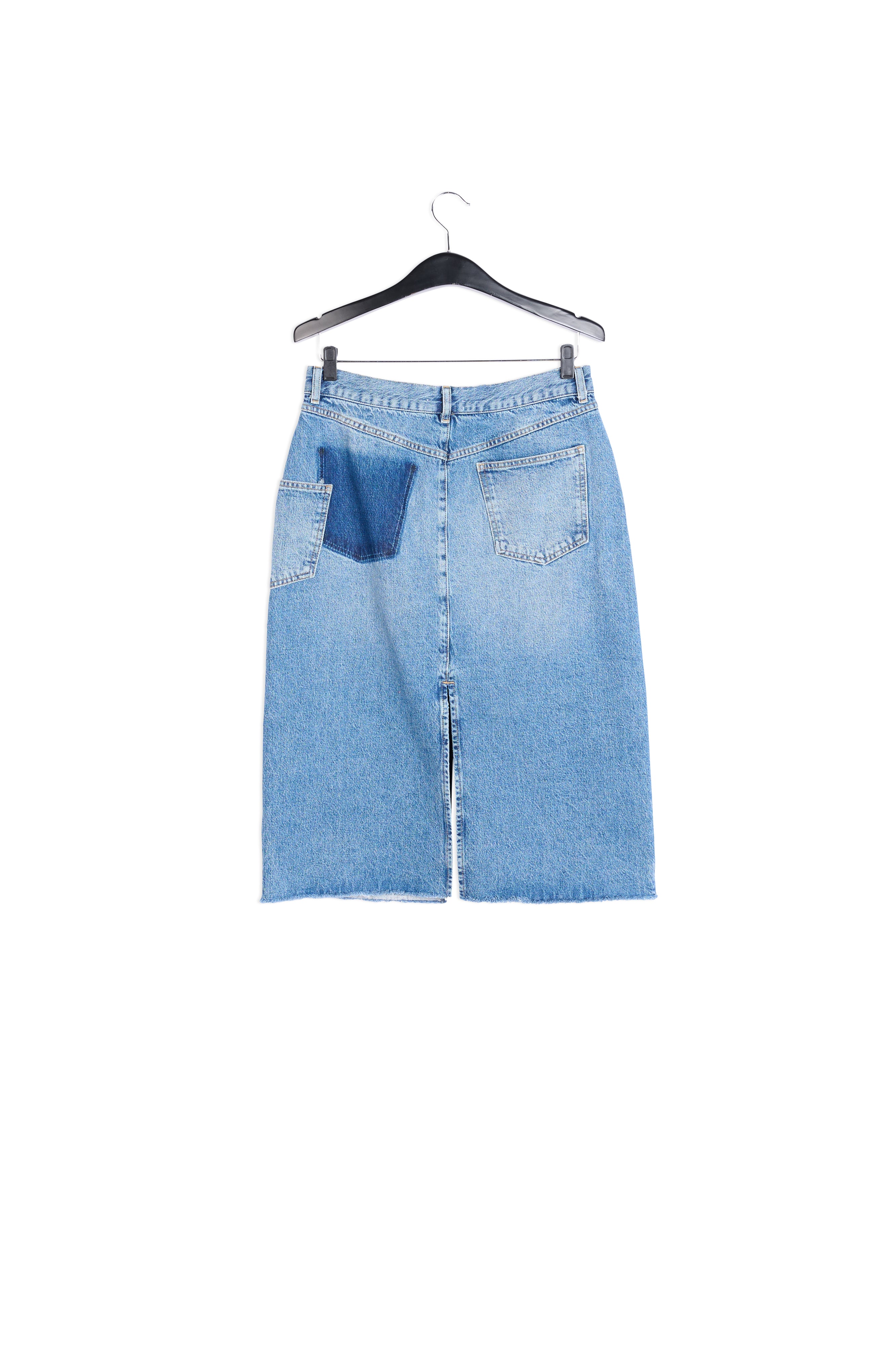 Zimpala blue denim skirt RE—SSENTIEL | Essentiel second hand