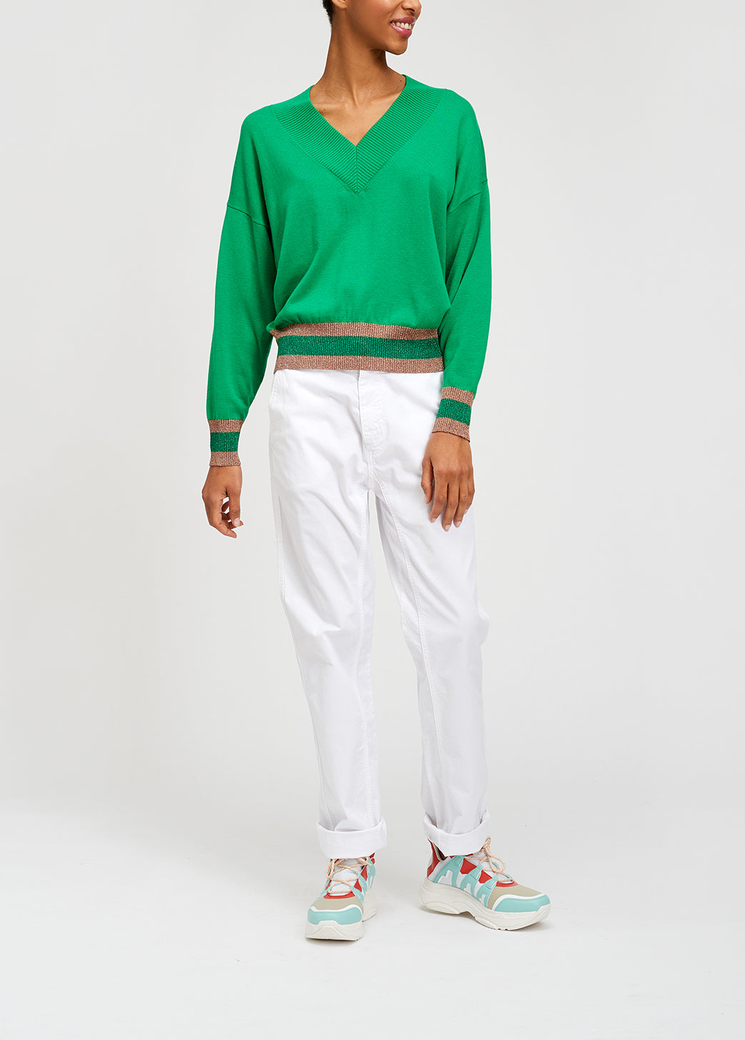 Witte chino RE—SSENTIEL | Essentiel second hand