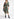 Multicolor kimono dress with floral print Faume - seconde main