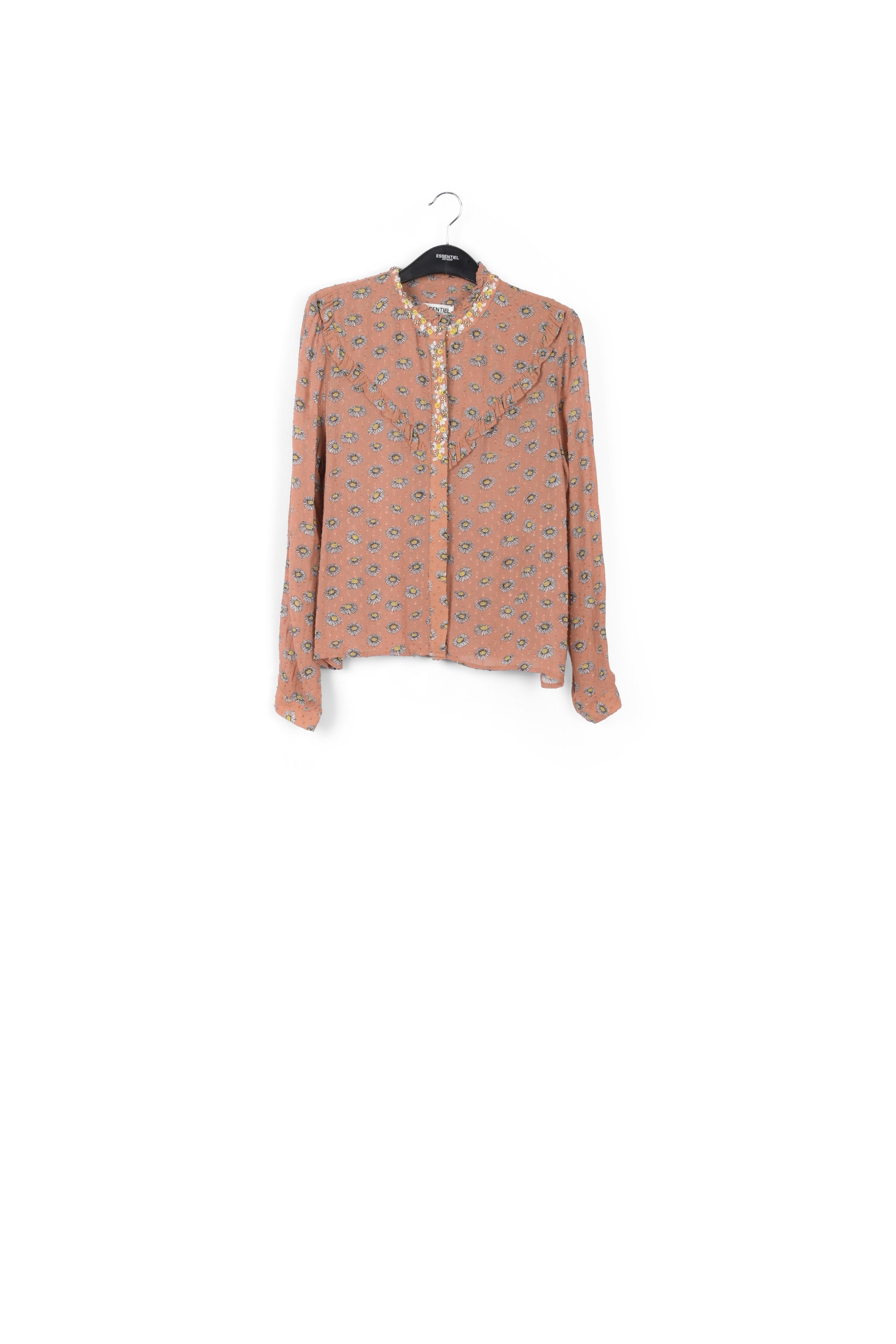 Embroidered print shirt RE—SSENTIEL | Essentiel second hand
