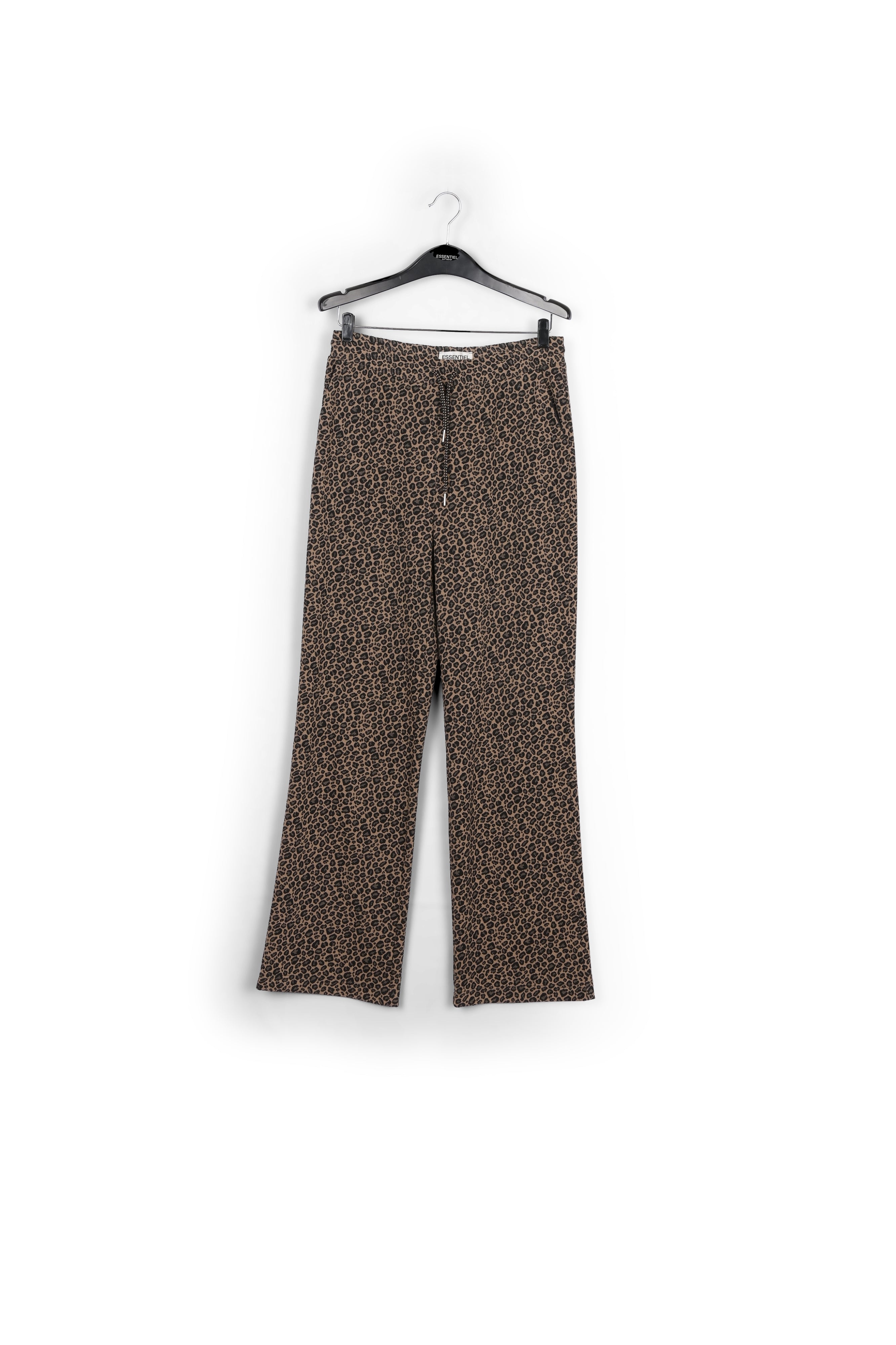 Pantalon en tricot jacquard à carreaux RE—SSENTIEL | Essentiel second hand