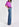 Blauwe jeansbroek met wijde snit Faume - seconde main
