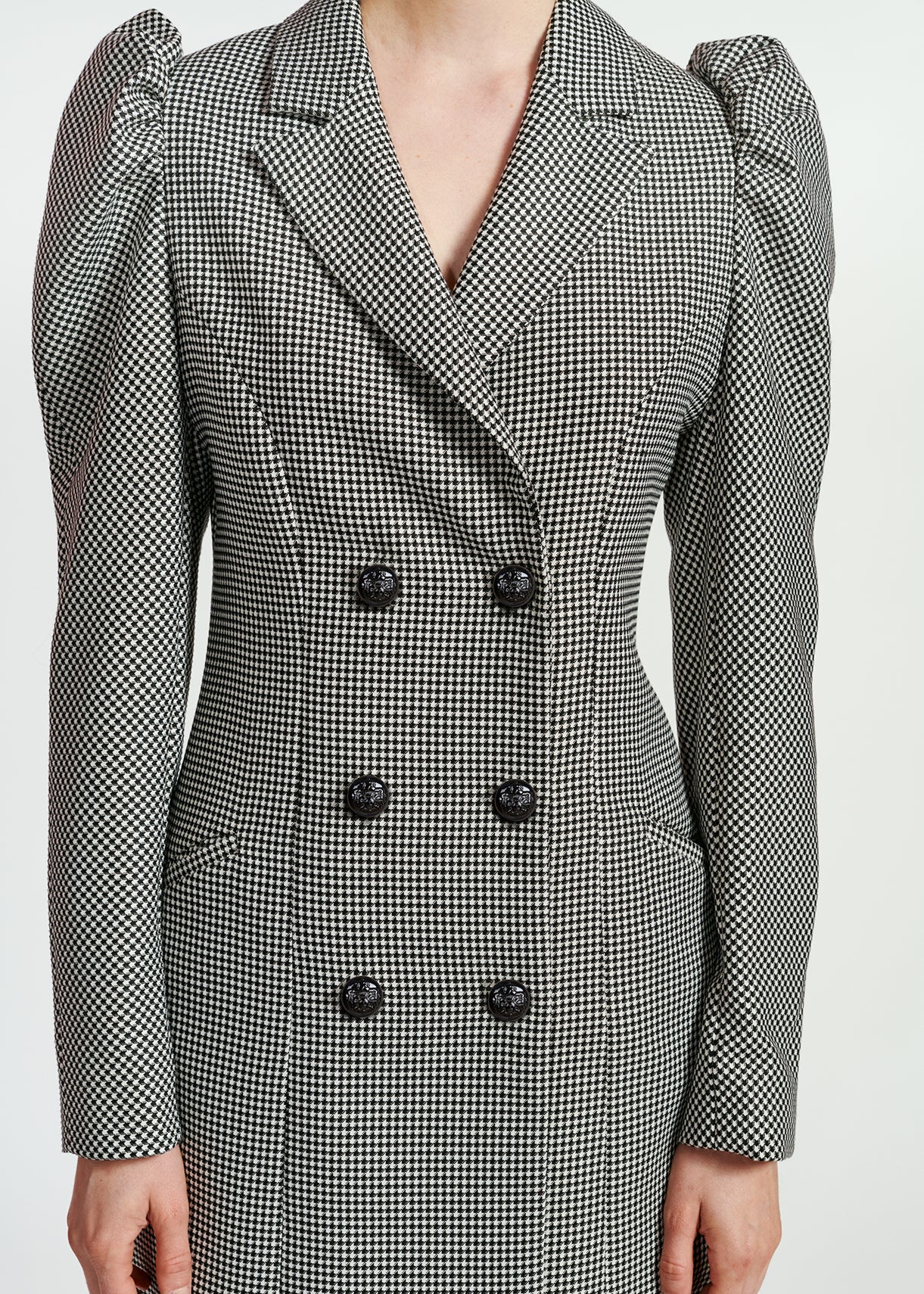 Houndstooth blazer dress RE—SSENTIEL | Essentiel second hand