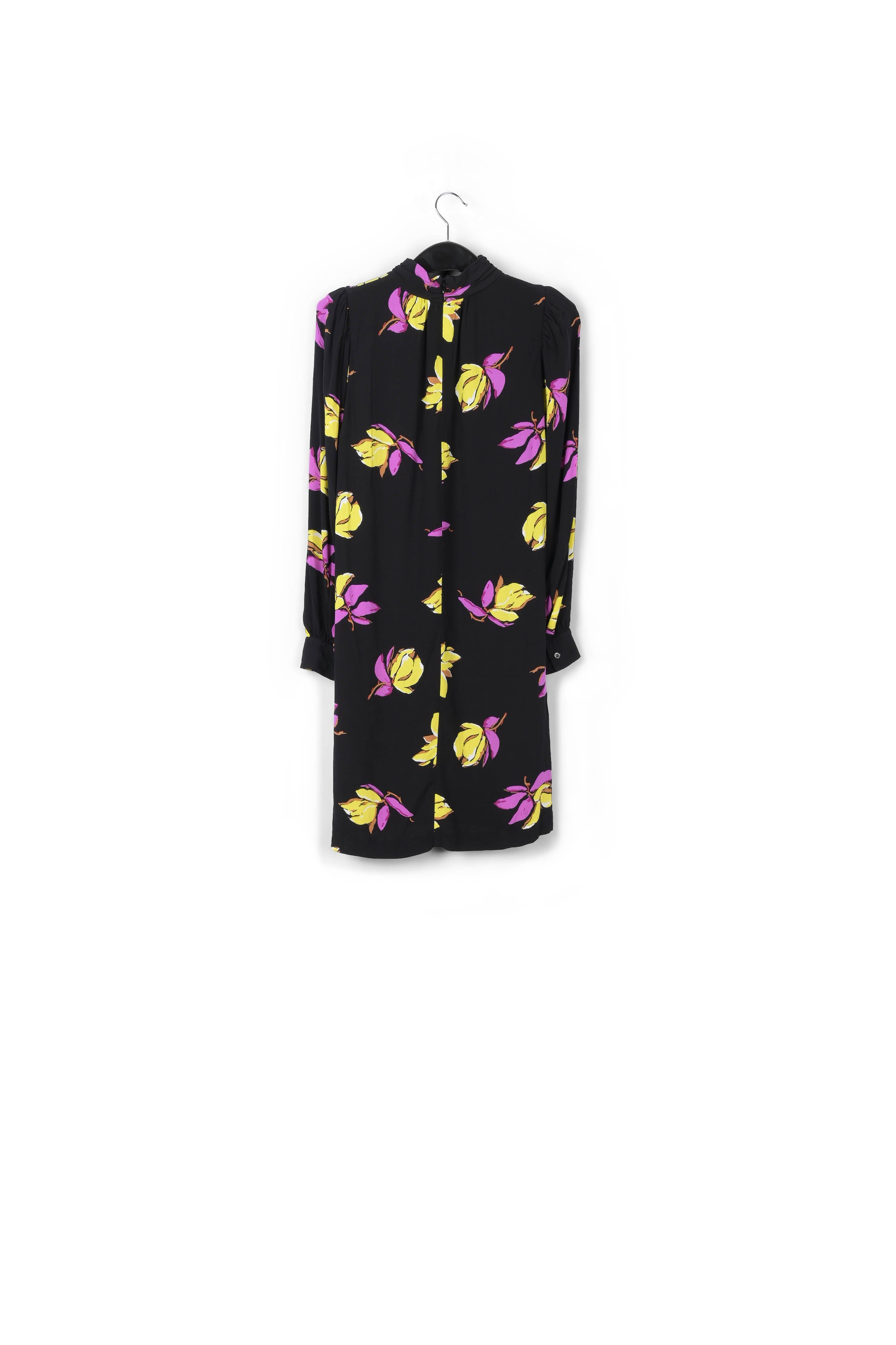 Mini-robe noire à imprimé fleuri RE—SSENTIEL | Essentiel second hand