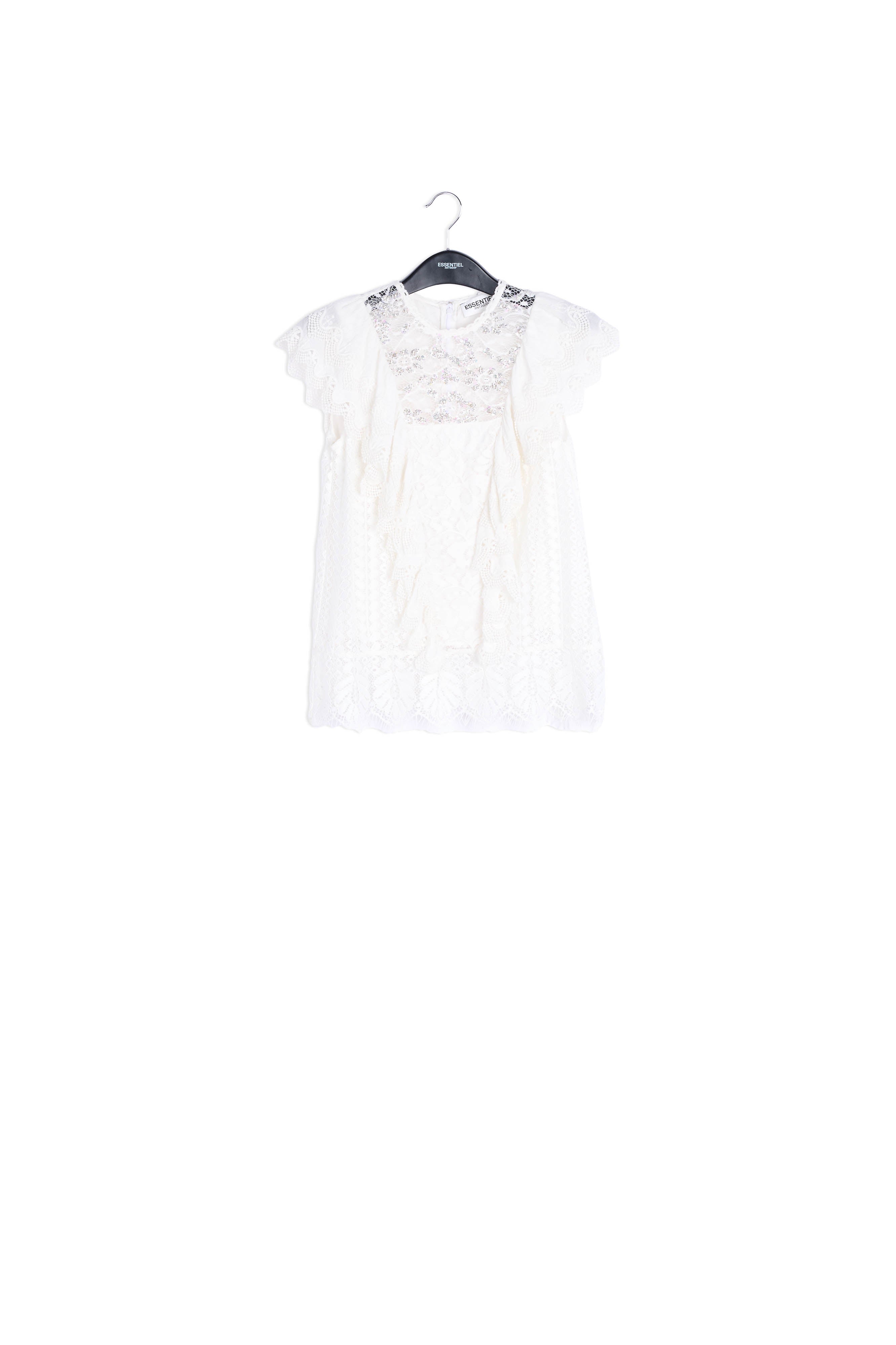 Lace patchwork top RE—SSENTIEL | Essentiel second hand