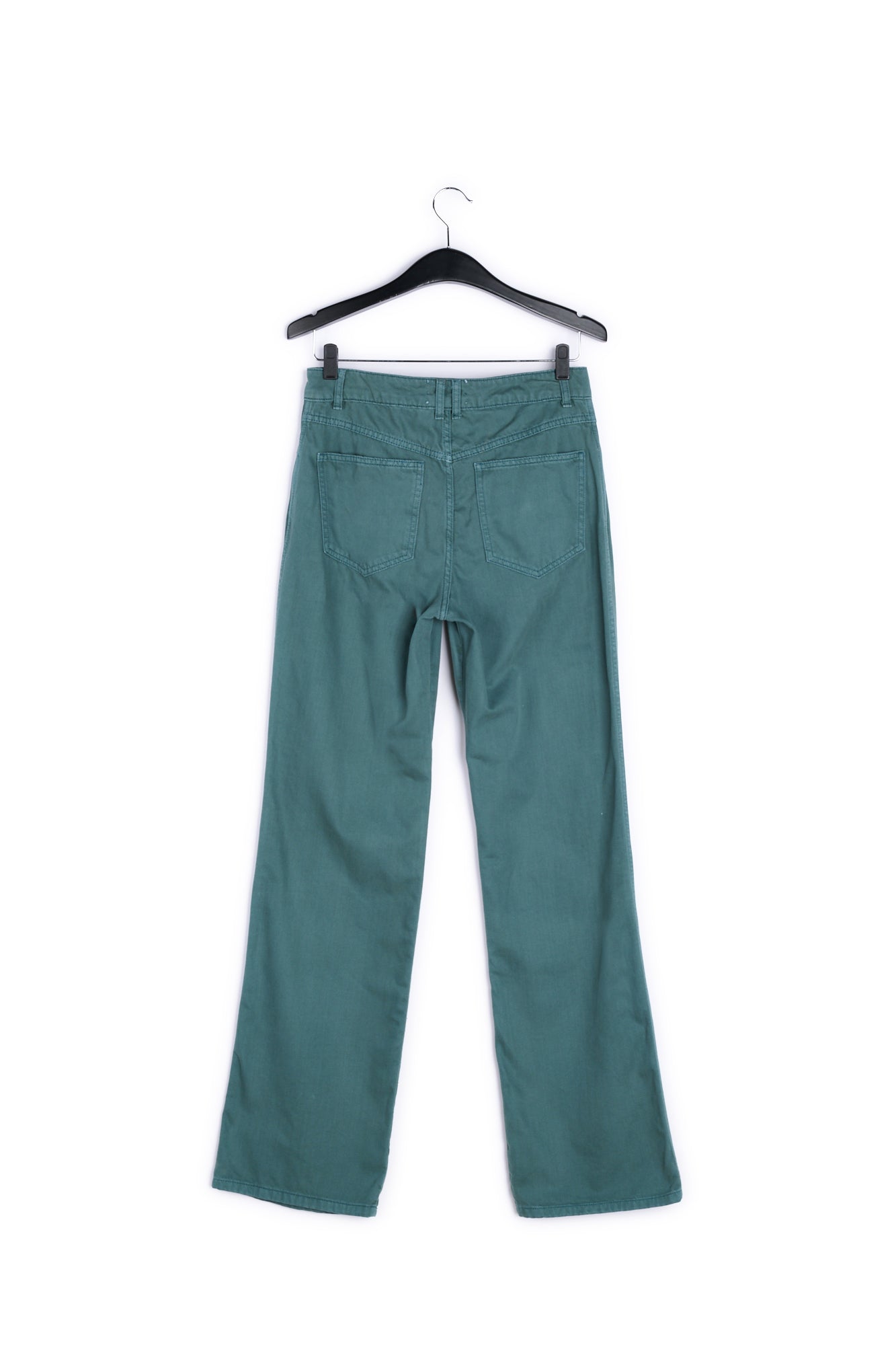 Bright blue flared-leg jeans RE—SSENTIEL | Essentiel second hand