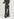 Black and gold sequined flared pants Faume - seconde main