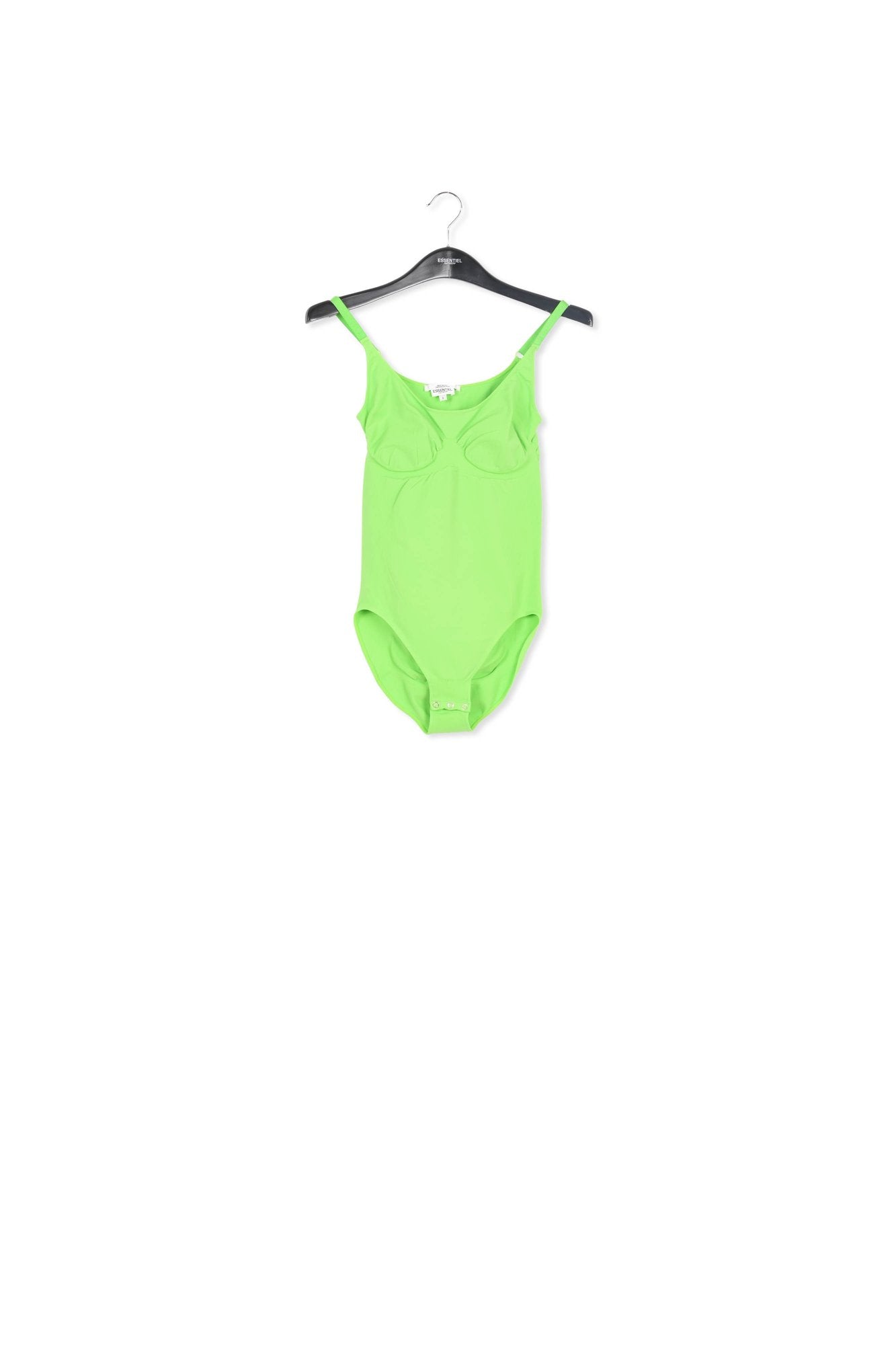 Green sculpting bodysuit RE—SSENTIEL | Essentiel second hand