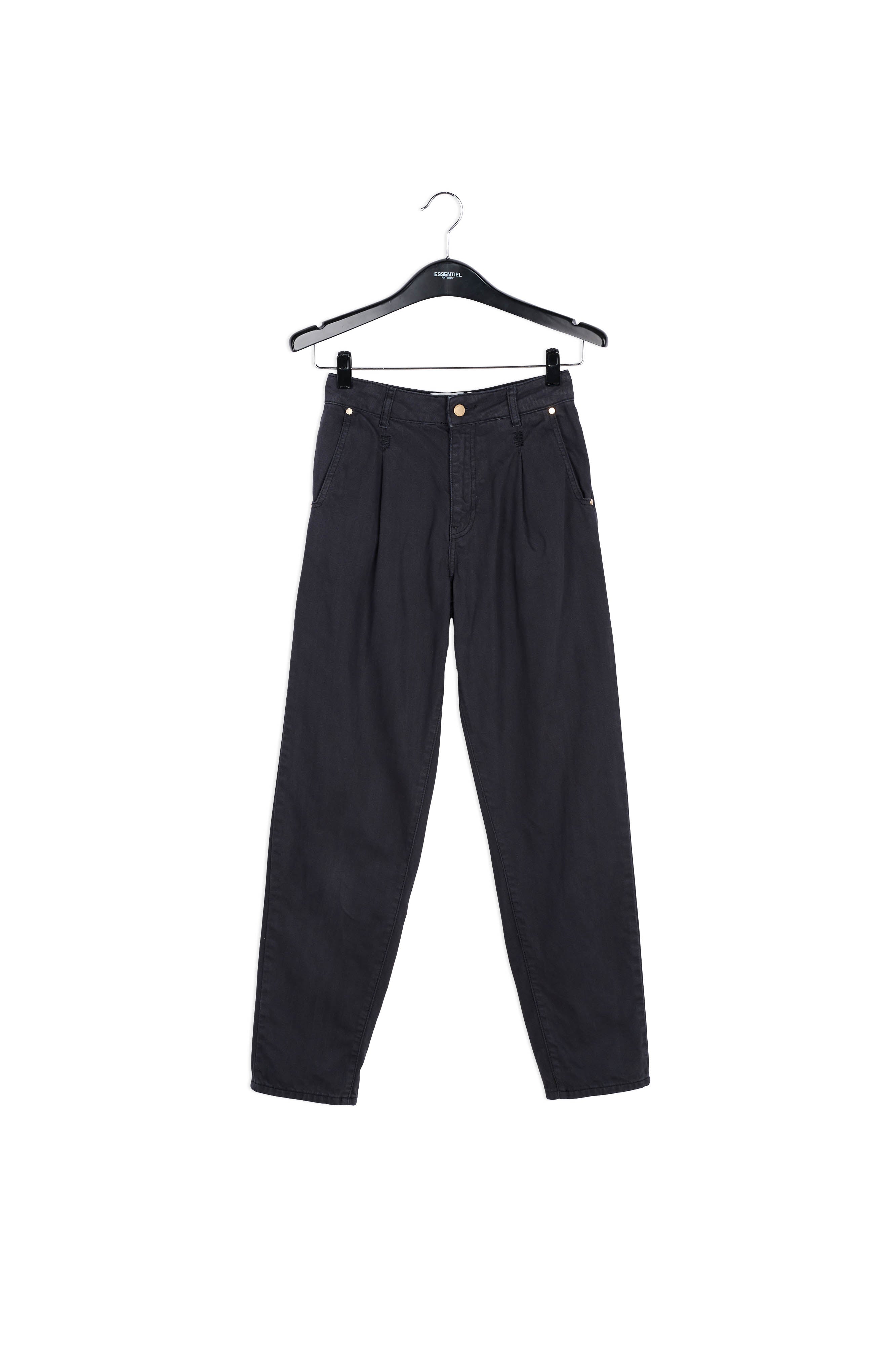 Jean fuselé noir RE—SSENTIEL | Essentiel second hand