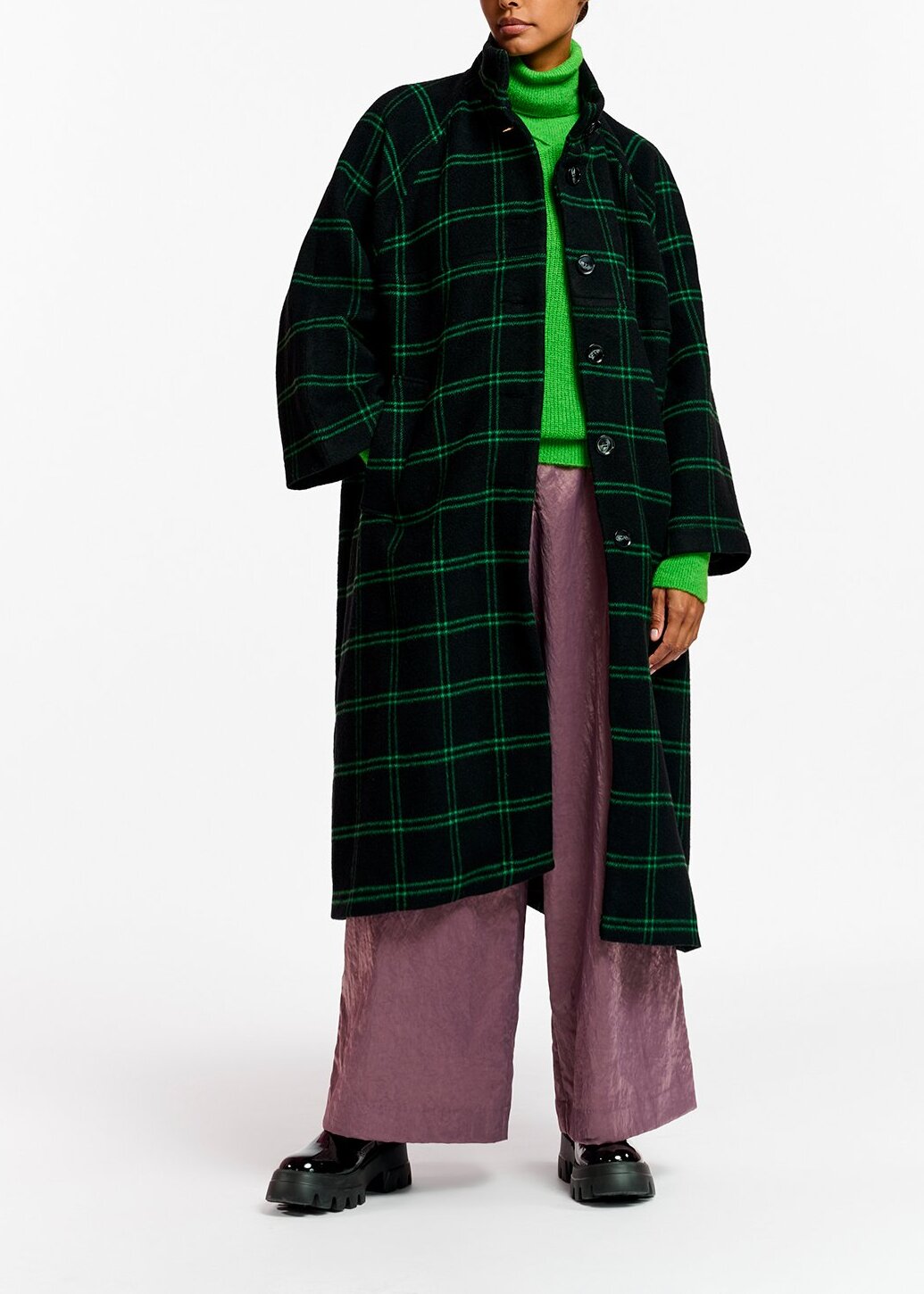 Green knit sweater with cutout RE—SSENTIEL | Essentiel second hand