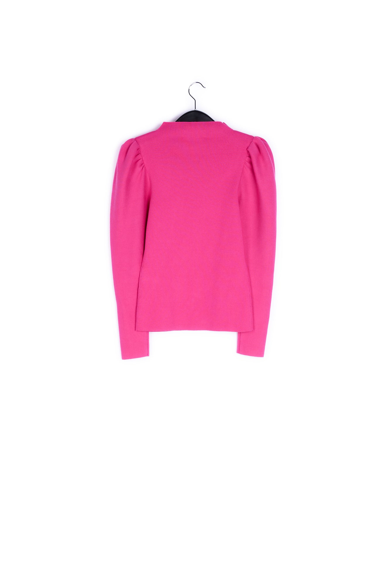 Pink puff-sleeved sweater RE—SSENTIEL | Essentiel second hand
