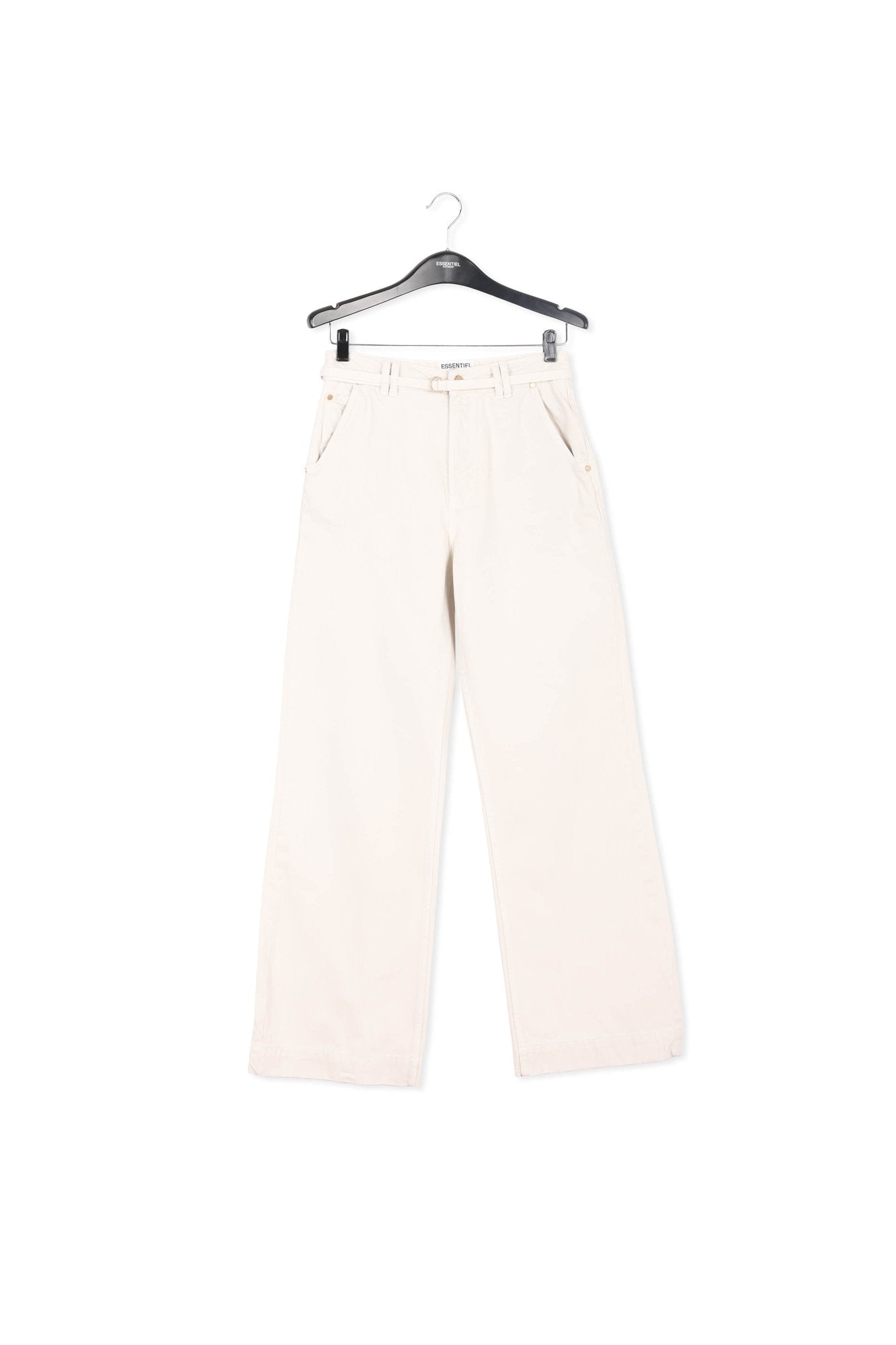 Jean blanc cassé aux jambes larges RE—SSENTIEL | Essentiel second hand