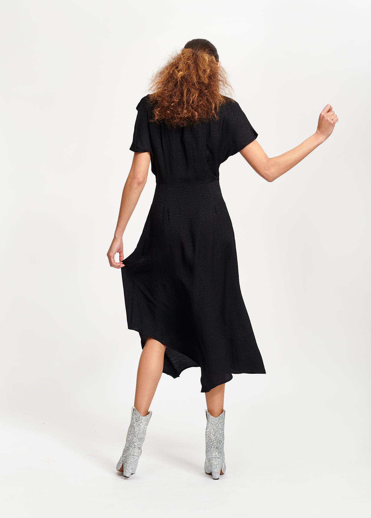 Draped midi dress RE—SSENTIEL | Essentiel second hand