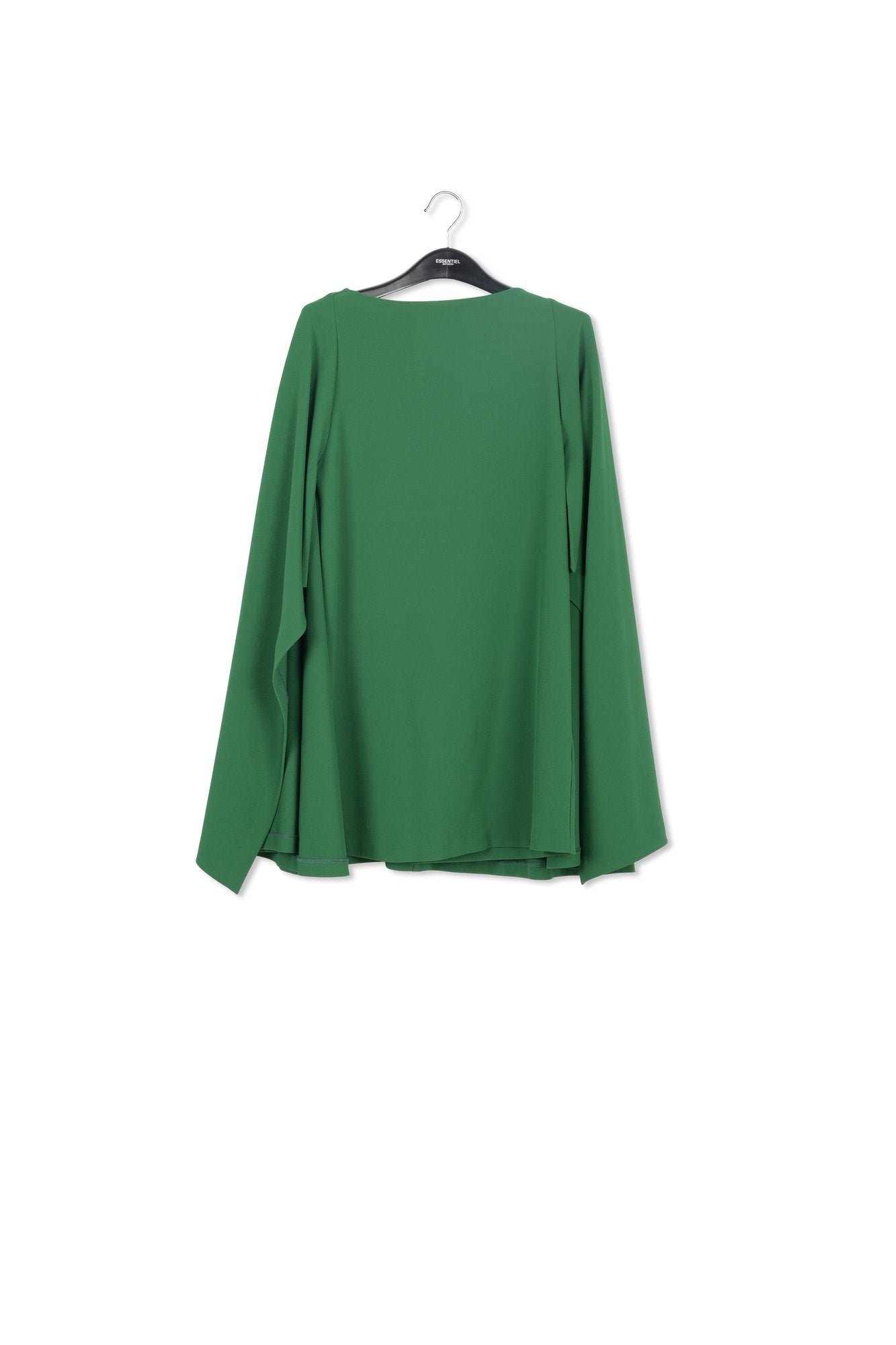 Mini-robe vert foncé à effet cape RE—SSENTIEL | Essentiel second hand