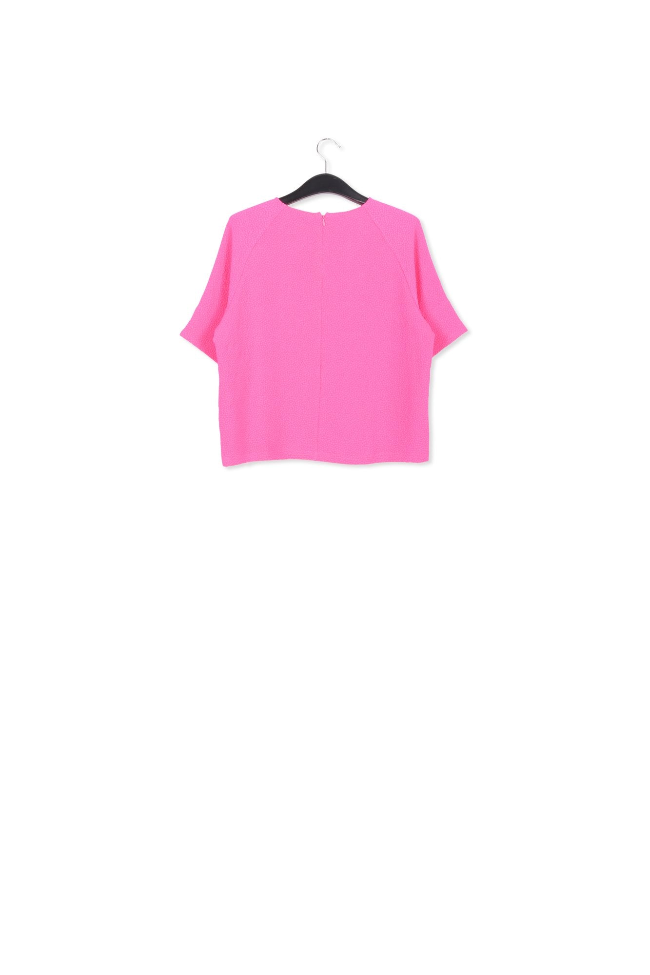 Bright pink oversized top RE—SSENTIEL | Essentiel second hand