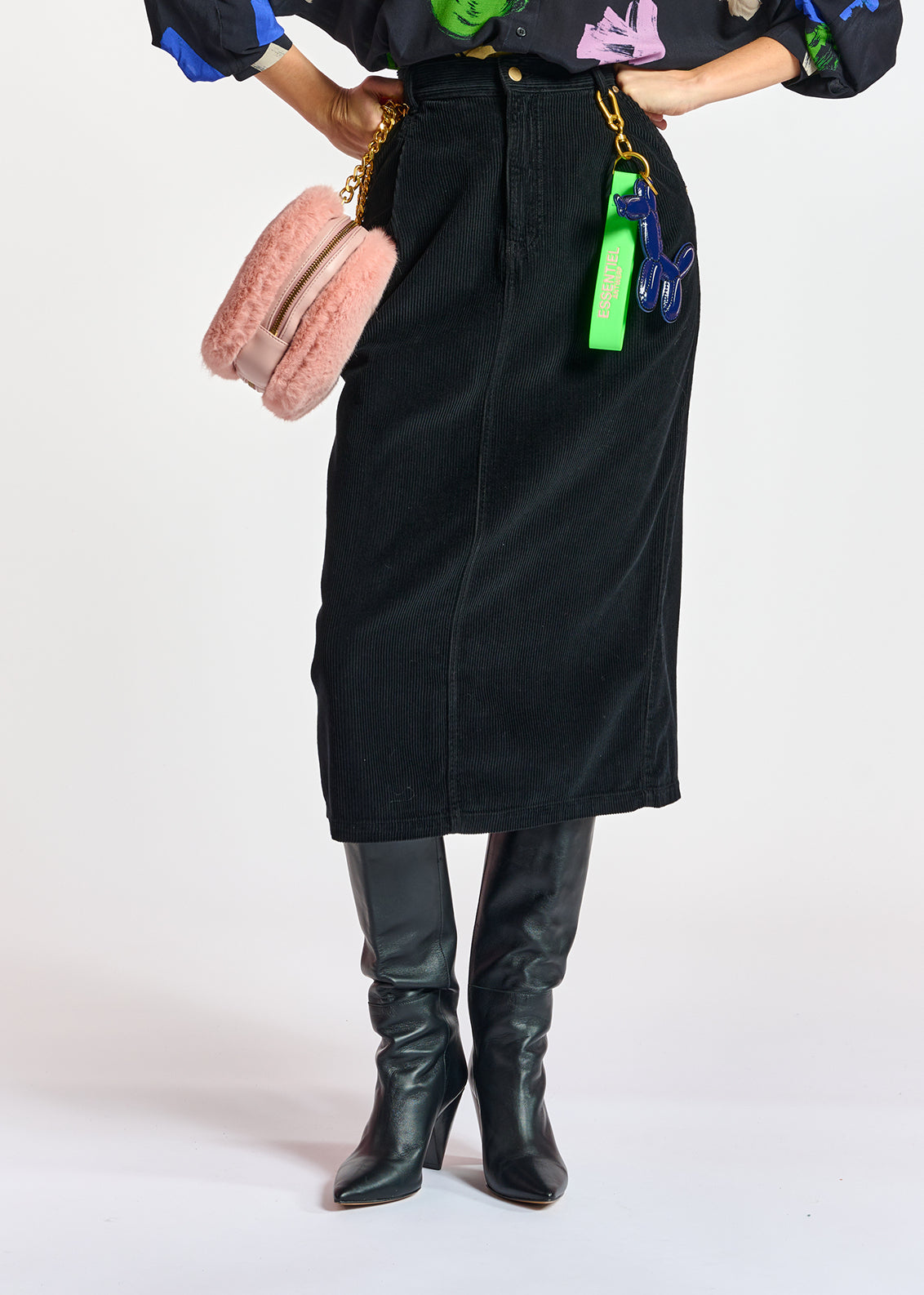 Arok midi skirt RE—SSENTIEL | Essentiel second hand