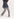 Dark blue polka dot oversized shirt Faume - seconde main