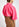 Neonroze hemd met wijde snit Faume - seconde main