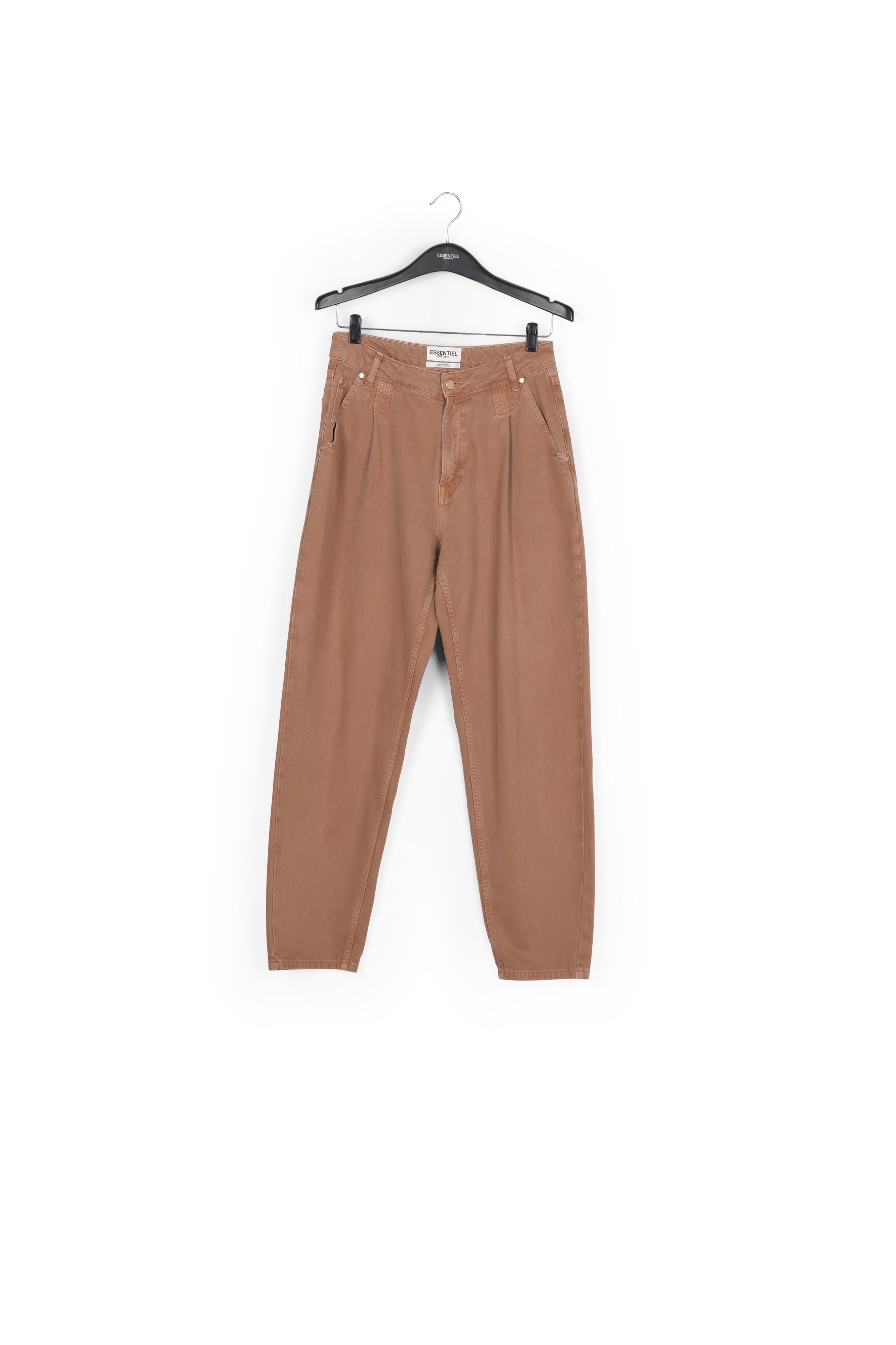 Brown denim boyfriend jeans RE—SSENTIEL | Essentiel second hand