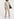 Beige belted denim jumpsuit Faume - seconde main
