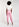 Light pink loose-fit denim pants Faume - seconde main