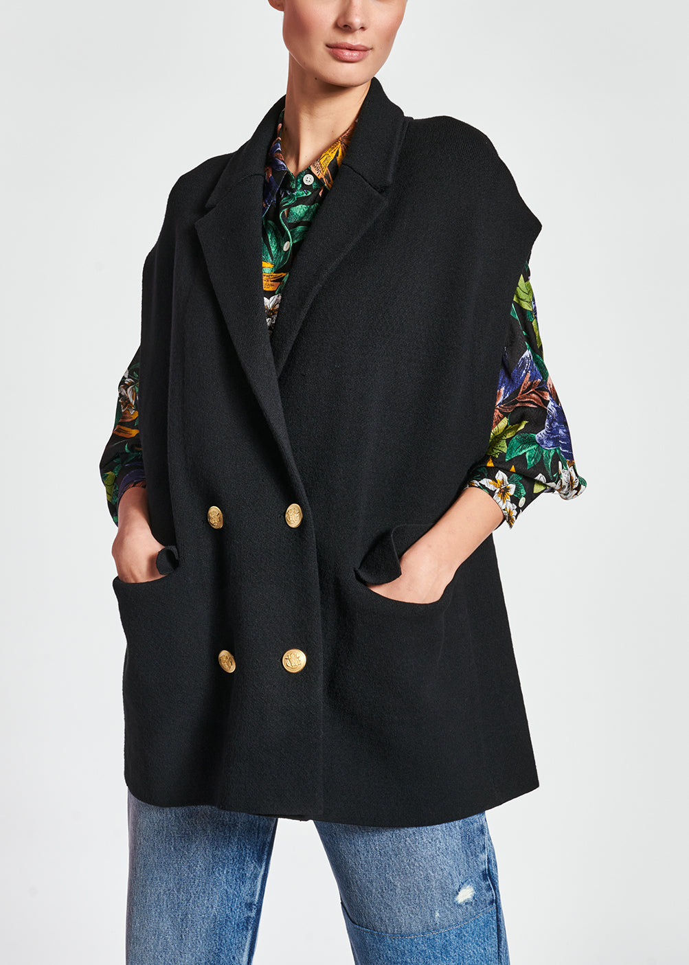 Wadanga sleeveless cardigan RE—SSENTIEL | Essentiel second hand