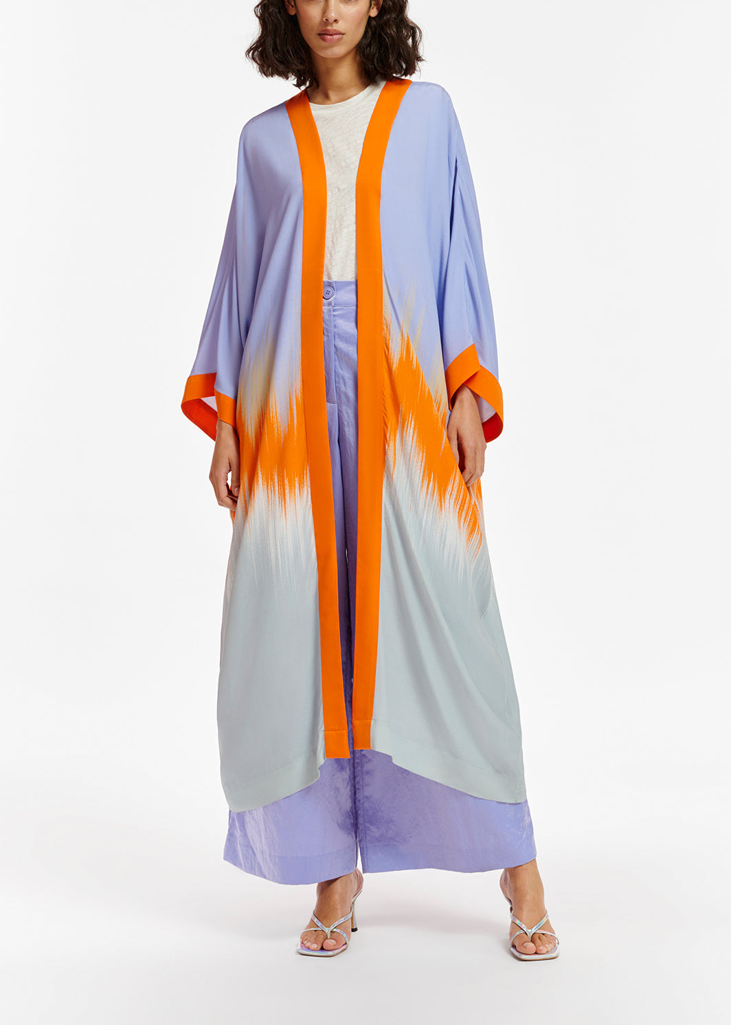 Off-white linen sleeveless T-shirt RE—SSENTIEL | Essentiel second hand