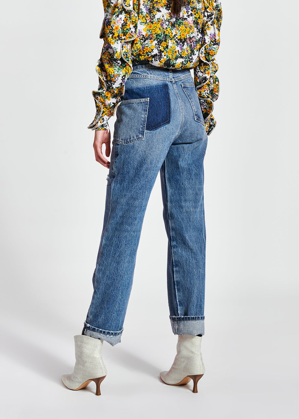 Zarmadillo straight blue denim RE—SSENTIEL | Essentiel second hand