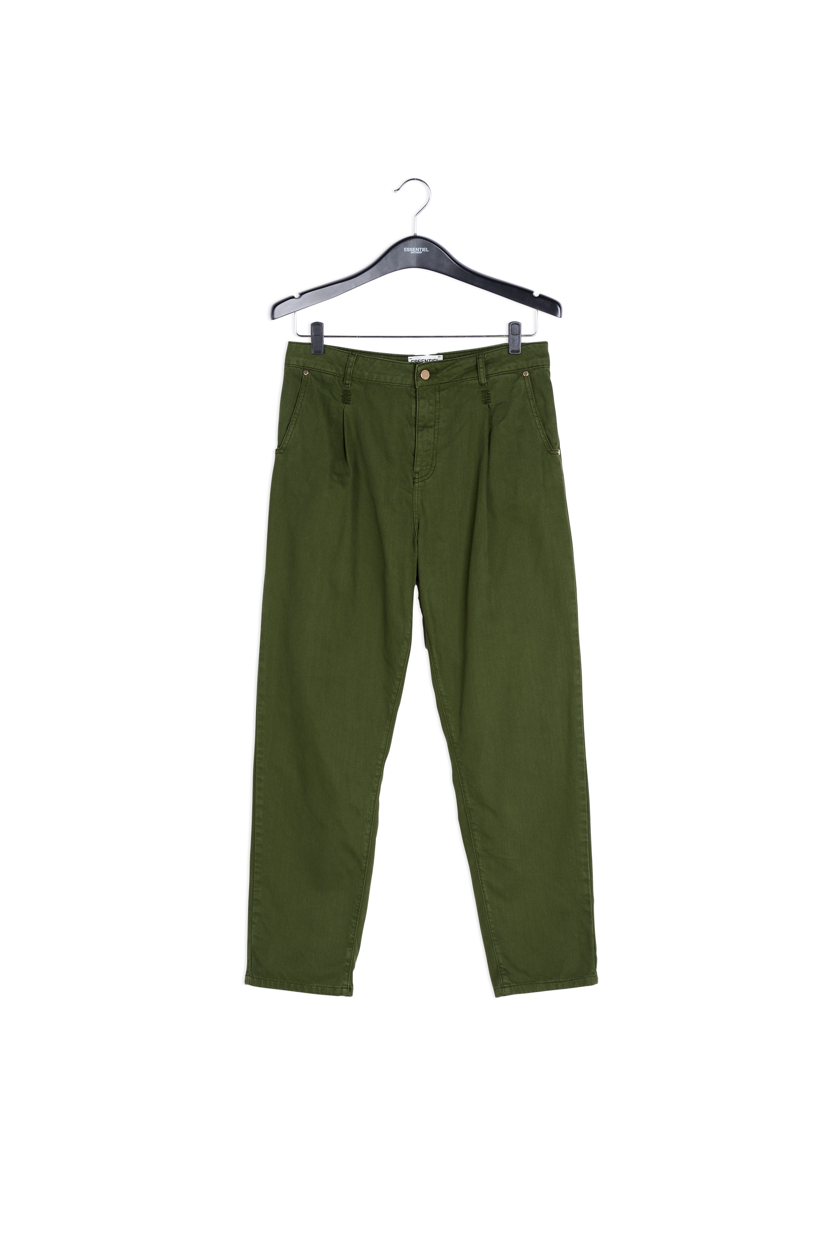 Pine green tapered jeans RE—SSENTIEL | Essentiel second hand