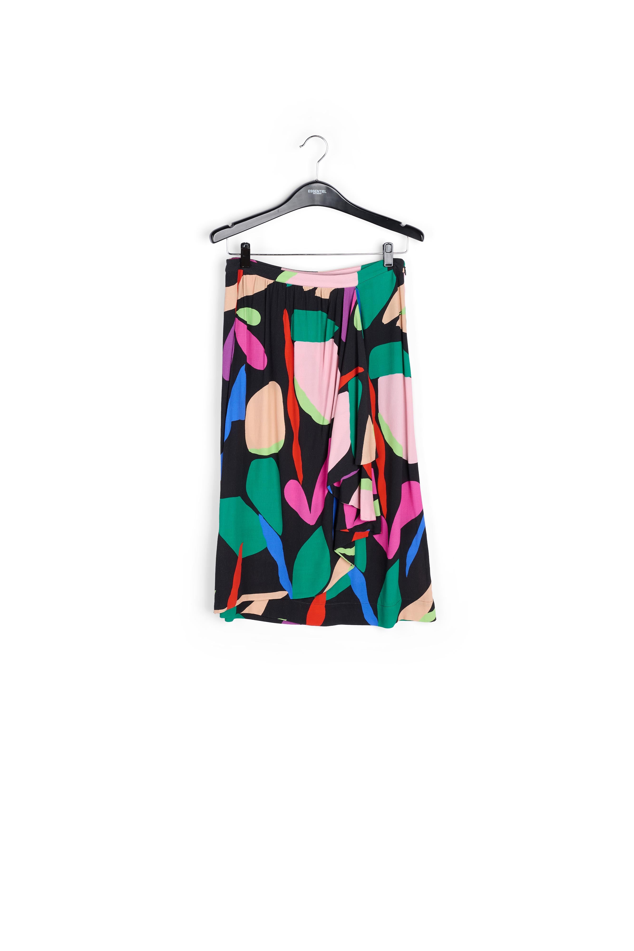 Jupe midi à imprimé fleuri RE—SSENTIEL | Essentiel second hand