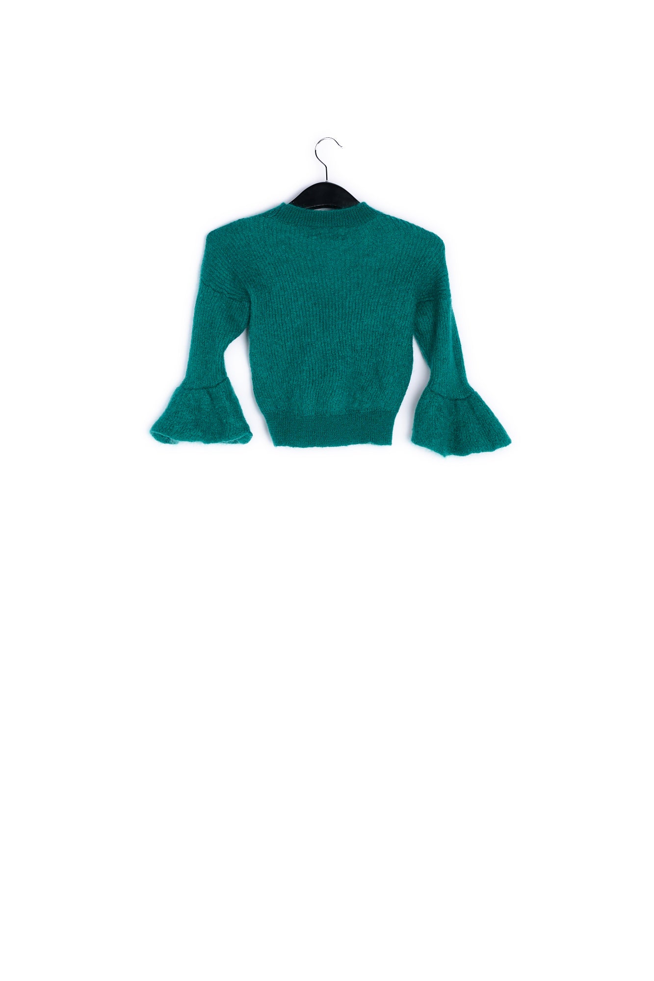 Pull violet à manches volantées RE—SSENTIEL | Essentiel second hand