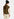 Khaki and off-white utility-inspired knit jacket Faume - seconde main