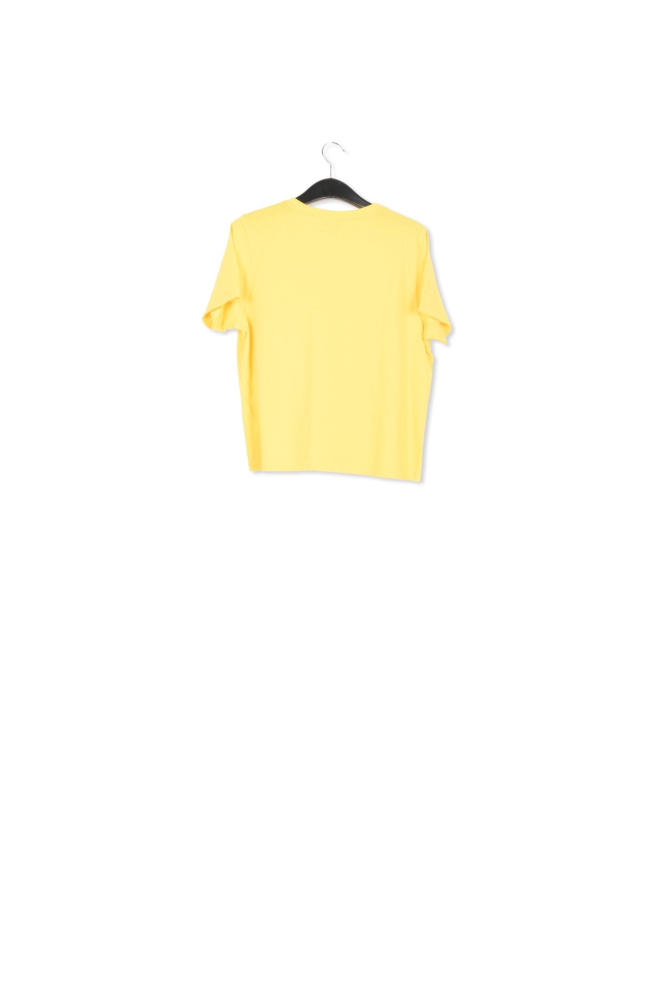 T-shirt jaune oversize en coton bio RE—SSENTIEL | Essentiel second hand