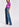 Blauwe jeansbroek met wijde snit Faume - seconde main