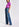 Blauwe jeansbroek met wijde snit Faume - seconde main