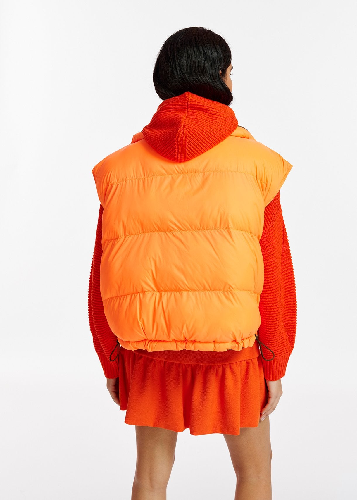 Doudoune réversible kaki et orange RE—SSENTIEL | Essentiel second hand