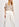 Pantalon blanc cassé à taille haute Faume - seconde main