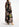 Robe maxi noire à imprimé fleuri Faume - seconde main