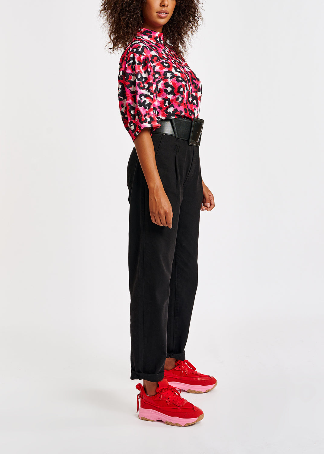 Black denim boyfriend jeans RE—SSENTIEL | Essentiel second hand