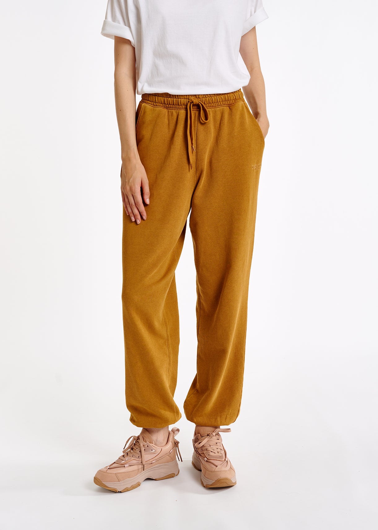 Jogging en jersey de coton bio camel RE—SSENTIEL | Essentiel second hand