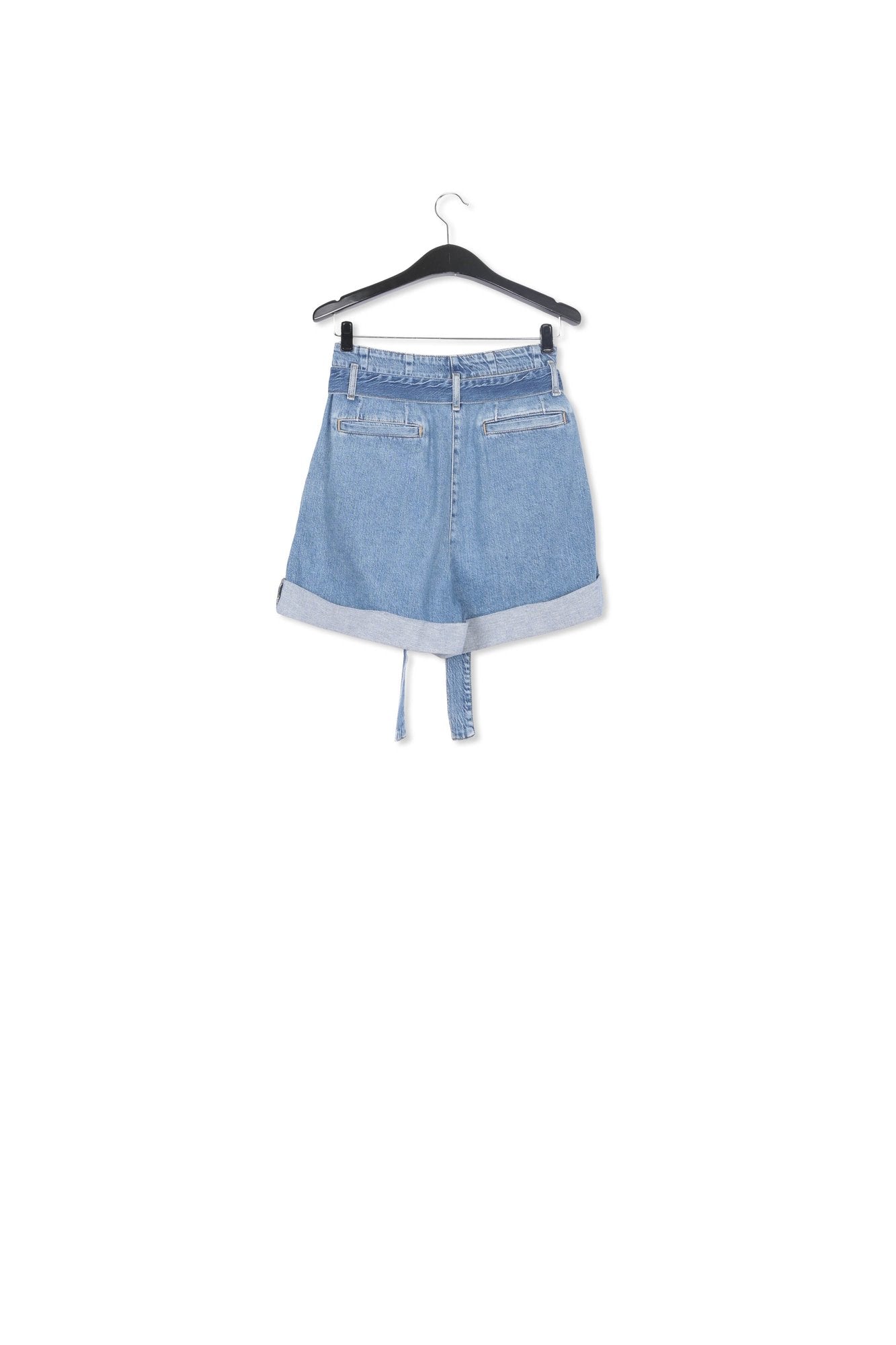 Dark blue denim shorts RE—SSENTIEL | Essentiel second hand