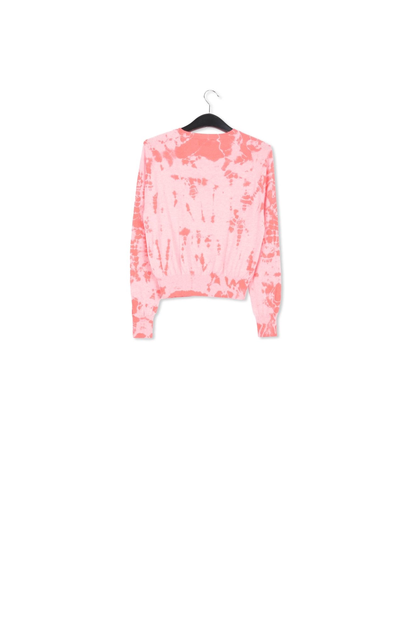 Red and pink tie-dye sweater RE—SSENTIEL | Essentiel second hand