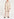 Cream oversized hooded raincoat Faume - seconde main