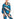 Graphic print top with voluminous sleeves Faume - seconde main