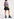 Purple, mint green and beige striped knit sweater Faume - seconde main